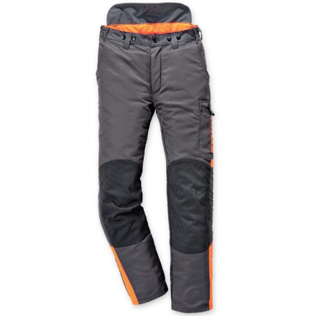 Защитные брюки DYNAMIC C2, Антрацит-оранжевые
